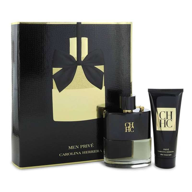 Carolina Herrera CH Men Prive 100ml Eau De Toilette Gift Set