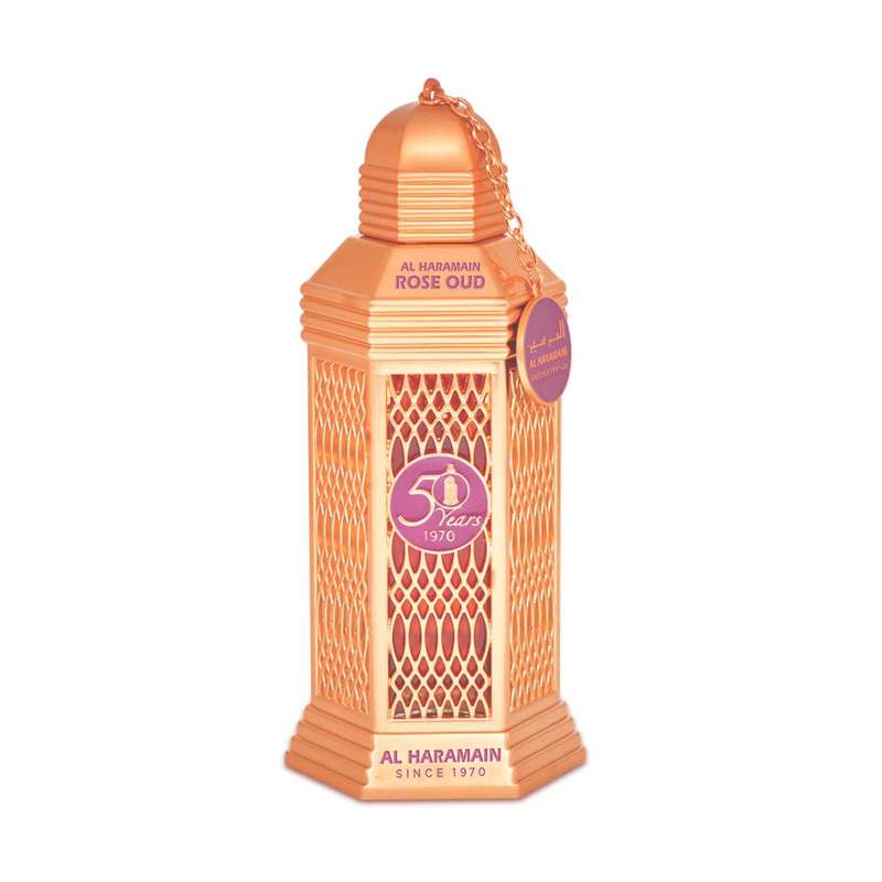 Al Haramain 50 Years Rose Oud Spray 100ml Eau De Parfum