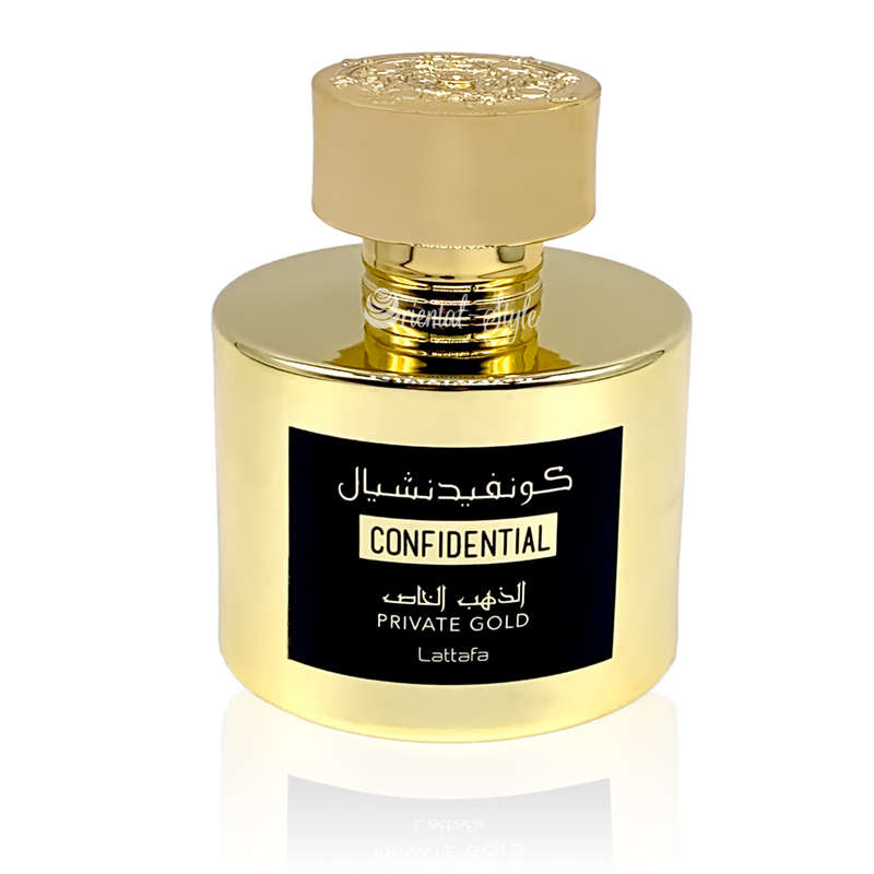 Lattafa Confidential Gold 100ml Eau De Parfum