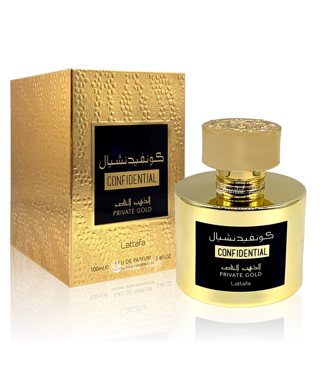 Lattafa Confidential Gold 100ml Eau De Parfum