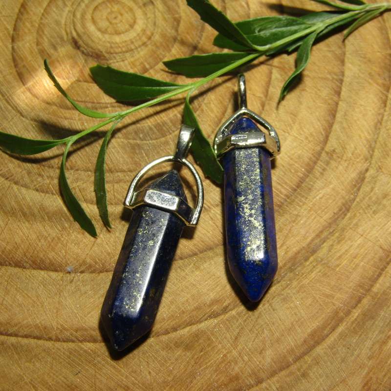 Lapis Lazuli Point Pendant