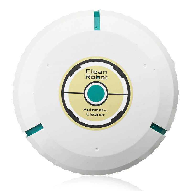 Automatic Smart Cleaning Robot Vacuum Cleaner - white