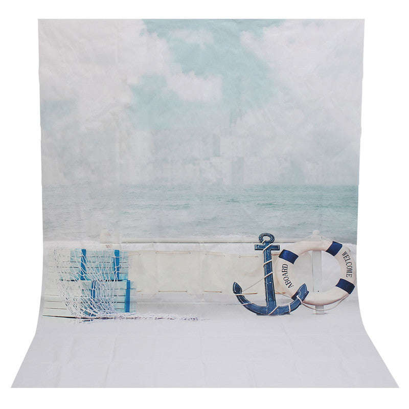 Sea View Photography Backdrop
