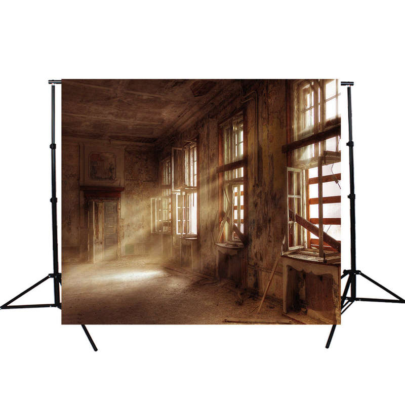 Ruins Factory Photography Backdrop