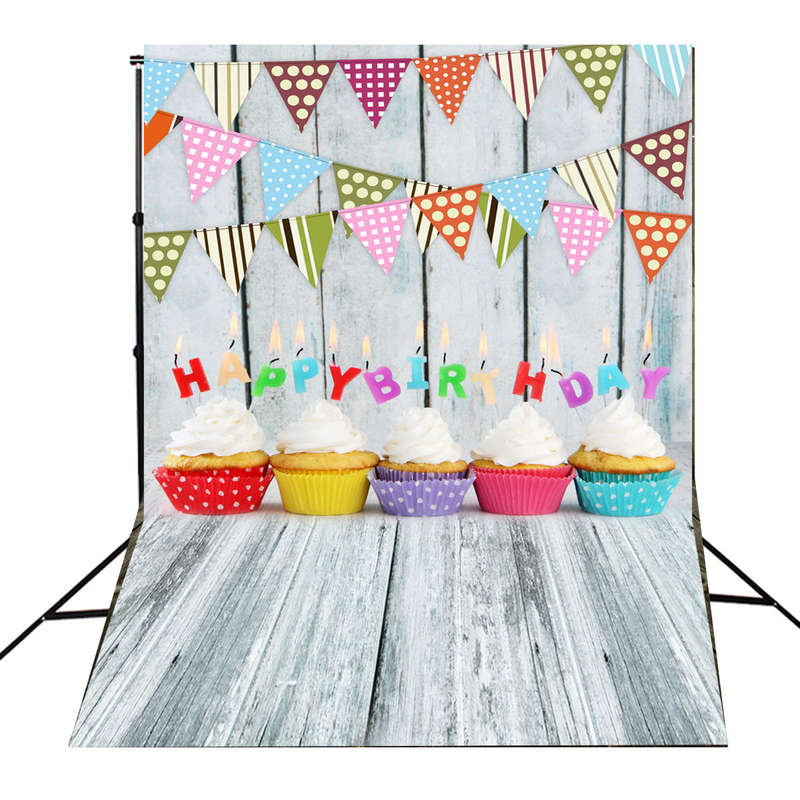 Happy Birthday Photography Backdrop