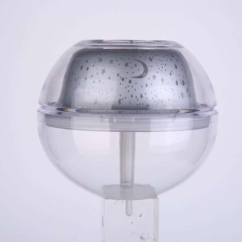 Ultrasonic Essential Oil Humidifier - Silver