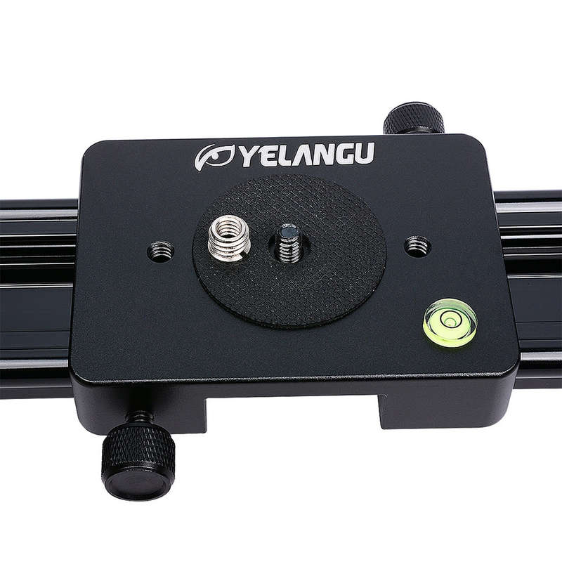 YLG0109F-L60 DSLR Camera Video Compact Slider, Length: 60cm(Black)