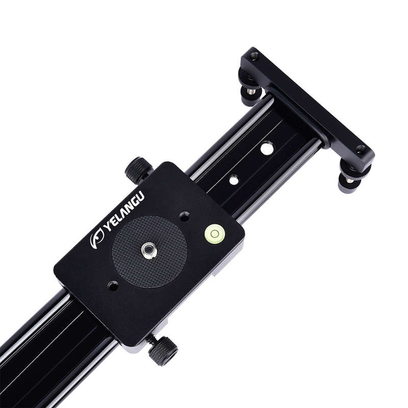 YLG0109F-L60 DSLR Camera Video Compact Slider, Length: 60cm(Black)
