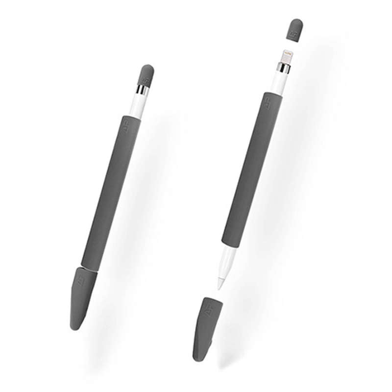 For Apple Pencil Creative 4 in 1 Anti-lost (Pencil Cap + Pencil Point + 2*Penholder Cover) TouchPen