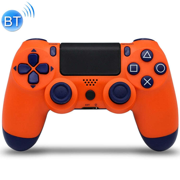 Play Station Dual Shock Wireless Bluetooth Game Handle Controller for PS4 (Orange)