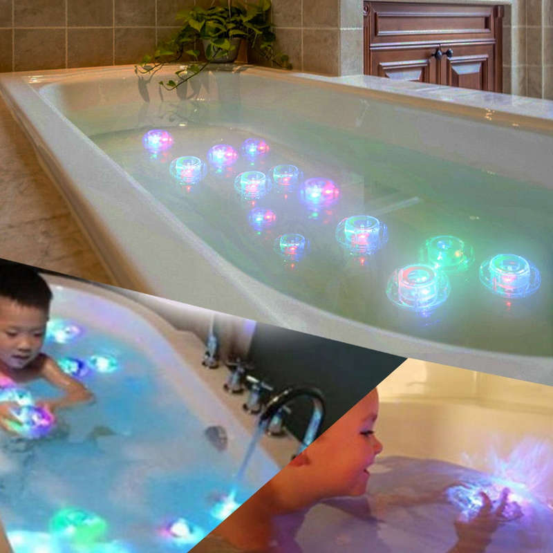 3PCS 3 LEDs Stunning Floating LED Glow Show Swimming Pool Lamp