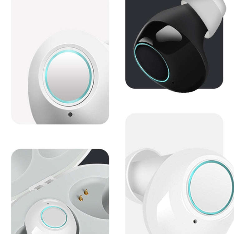 A39 Elderly Sound Amplifier Auxiliary Hearing Device Ear Bulb Concentrator Hearing Aid(White)