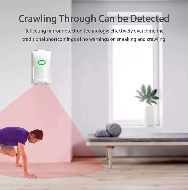 Smart Life Tuya Zigbee Wall Mounted Wireless PIR Motion Sensor Detector | 3V