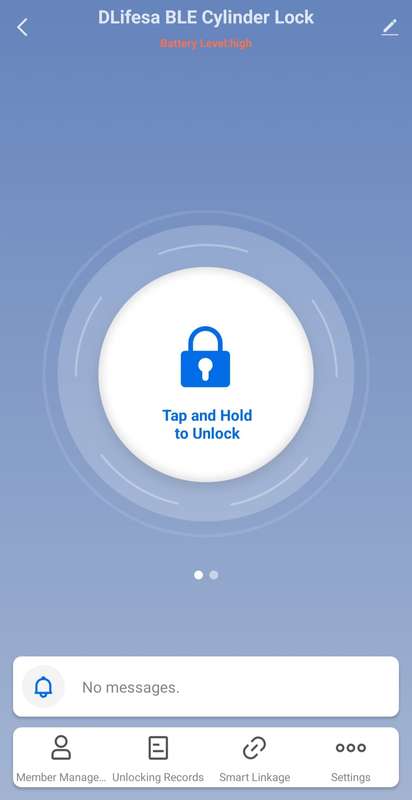 Smart Life Tuya Bluetooth Access Control Fingerprint Card Smart Key Cylinder Door Lock (Silver)