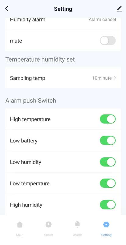 Smart Life Tuya WIFI Temperature Humidity Sensor w/ LCD Display | 3V / 5V