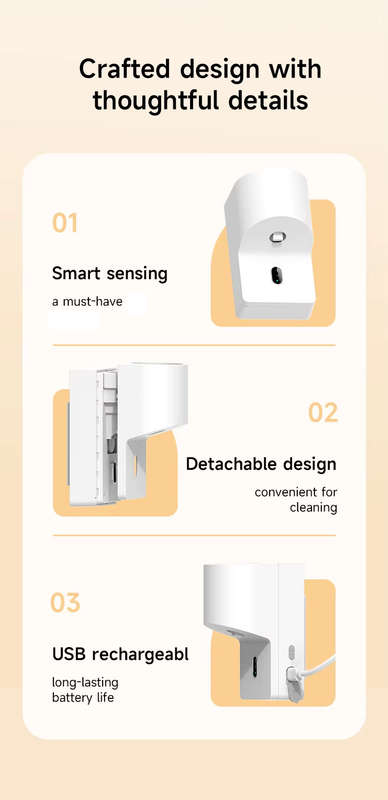 Electric Toothpaste Squeezer Dispenser | 5V Rechargeable | Fits Toothpaste Tube | Wall Mounted