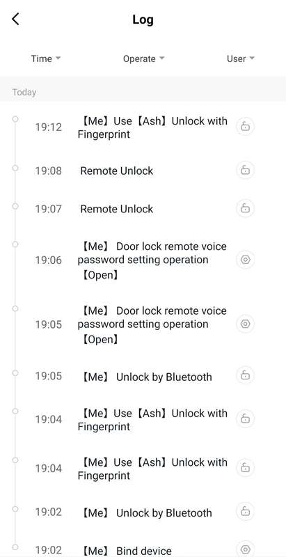 Smart Life Tuya Bluetooth Access Control Fingerprint Knob Door Handle Lock (Black)