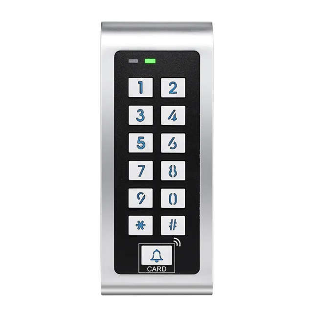 Smart Life Tuya WIFI Access Control 12V Keypad Card Doorbell for Door Gate Garage | IP66 Waterproof