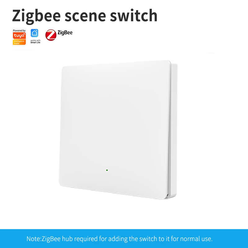 Smart Life Tuya Zigbee Wireless 1CH Scene Switch 3 Scenes
