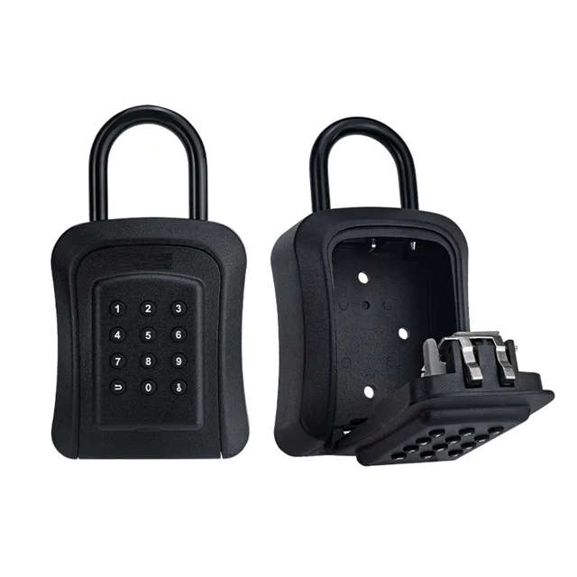 Smart Life Tuya Bluetooth Access Control Keypad Key Box (Black)