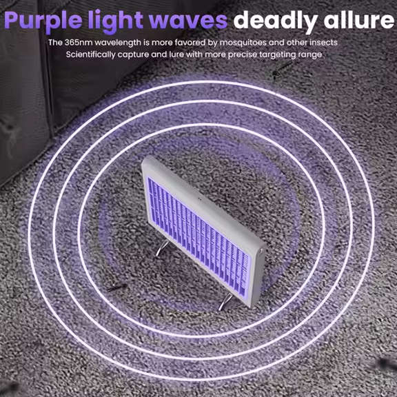 Mosquito Insect Fly Traps UV Purple Light Lamp | 5V | Desk Standable | Blue