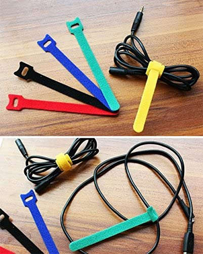 Re-usable Velcro Cable Ties 12 x 150mm | Red | 20 Pieces