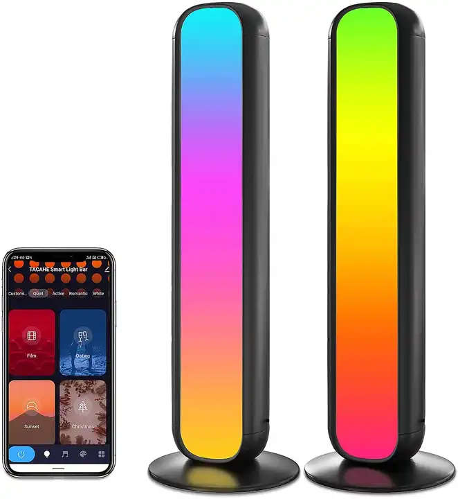Smart Life Tuya WIFI RGBIC Ambience LED Light Bar 10W | 2 Bars | 5V