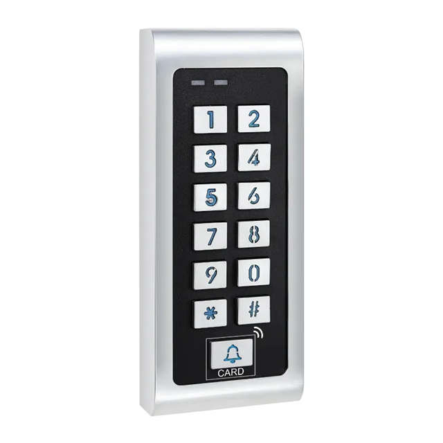 Smart Life Tuya WIFI Access Control 12V Keypad Card Doorbell for Door Gate Garage | IP66 Waterproof