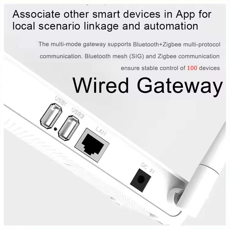Smart Life Tuya Zigbee / Bluetooth to WiFi Hub Gateway | 5V | Wired