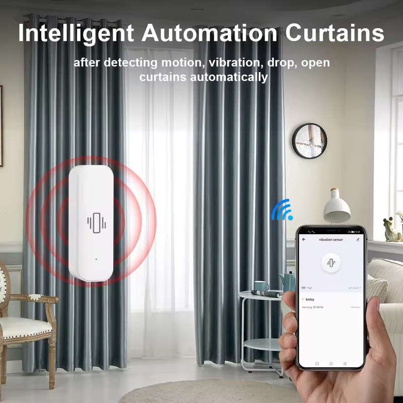 Smart Life Tuya Zigbee Vibration Sensor Detector | 3V
