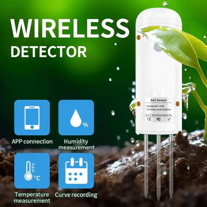 Smart Life Tuya Zigbee Waterproof Soil Moisture Temperature Sensor