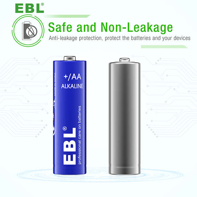 EBL AA Alkaline Battery | 1.5V | 2700mAh | 4 Pack