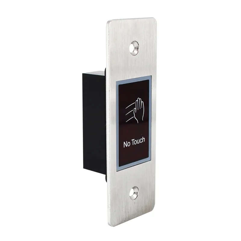 Access Control Embedded 12V 24V Infrared No Touch Exit Button Door Release Button