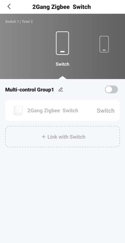 Smart Life Tuya Zigbee 1CH US LED Neutral or No Neutral Smart Switch (White)