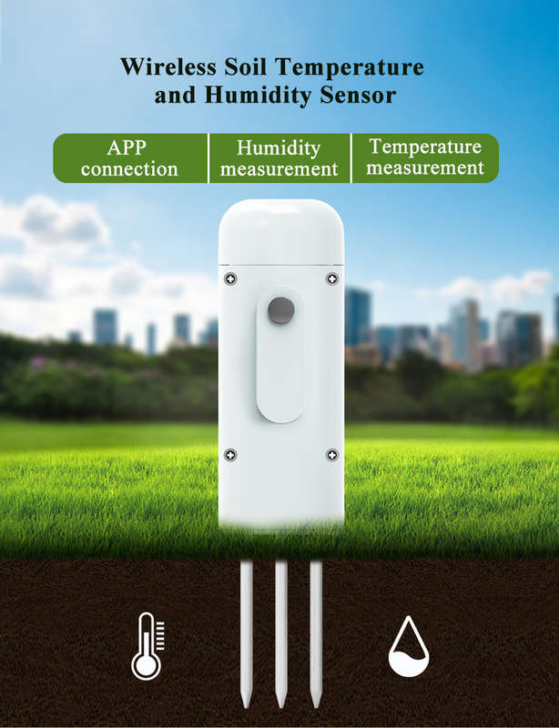 Smart Life Tuya Zigbee Waterproof Soil Moisture Temperature Sensor