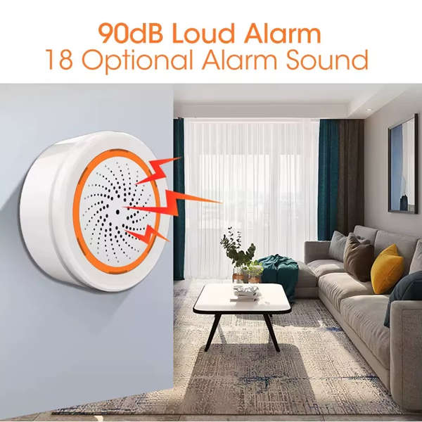 Smart Life Tuya Zigbee Siren Alarm / Chime Speaker | 90dB | 5V