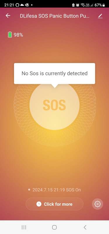 Smart Life Tuya WIFI SOS Emergency Panic Button / Pull Rope | 3V