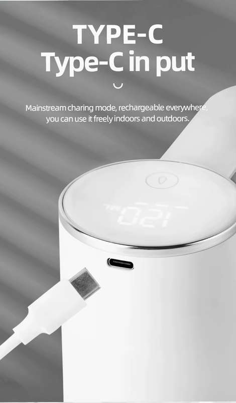 Electric Water Dispenser | 5V Rechargeable | 1L per minute | fits on top of bottle.