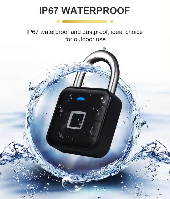 Smart Life Tuya Bluetooth Fingerprint Padlock