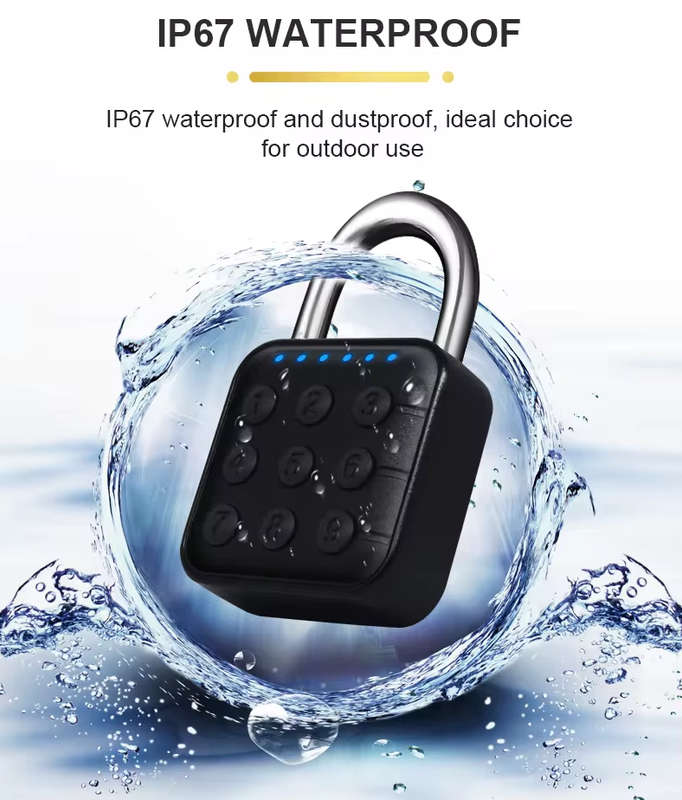 Smart Life Tuya Bluetooth Keypad Padlock