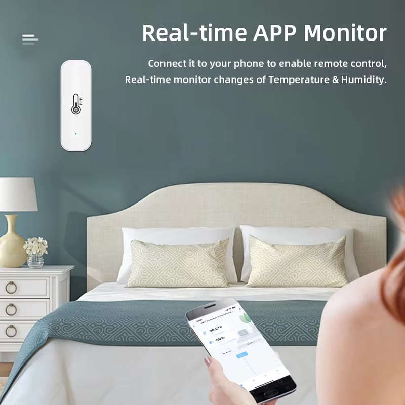 Smart Life Tuya Bluetooth Temperature & Humidity Sensor | 3V