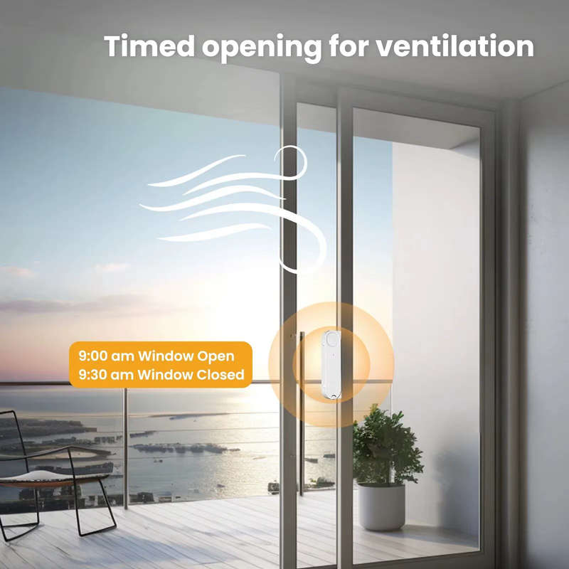 Smart Life Tuya Zigbee Sliding Door Window Opener Closer | Solar charging w/ Built in Battery & R...