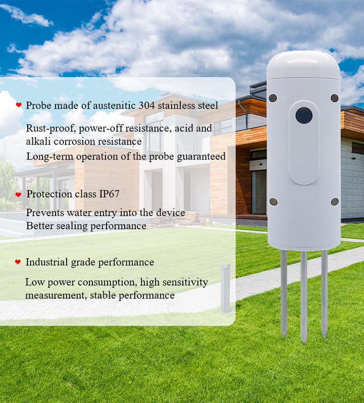 Smart Life Tuya Zigbee Waterproof Soil Moisture Temperature Sensor