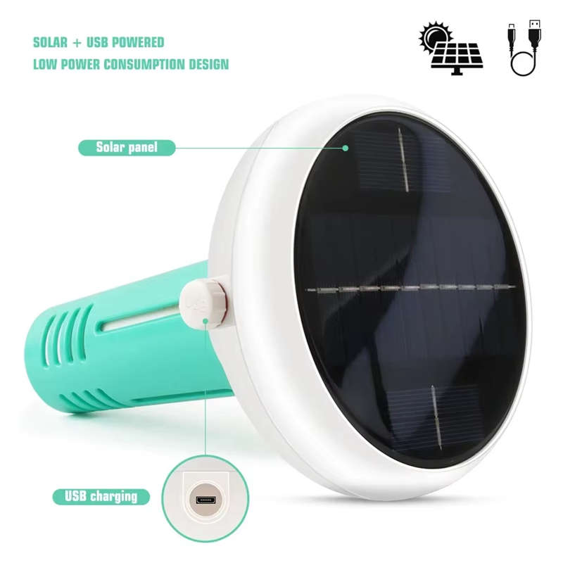 Smart Life Tuya Zigbee Solar Water Quality Tester Chlorine/TDS/EC/PH/Salinity/ORP/Temperature