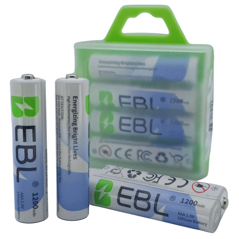 EBL AAA Lithium Battery | 1.5V | 1200mAh | 4 Pack