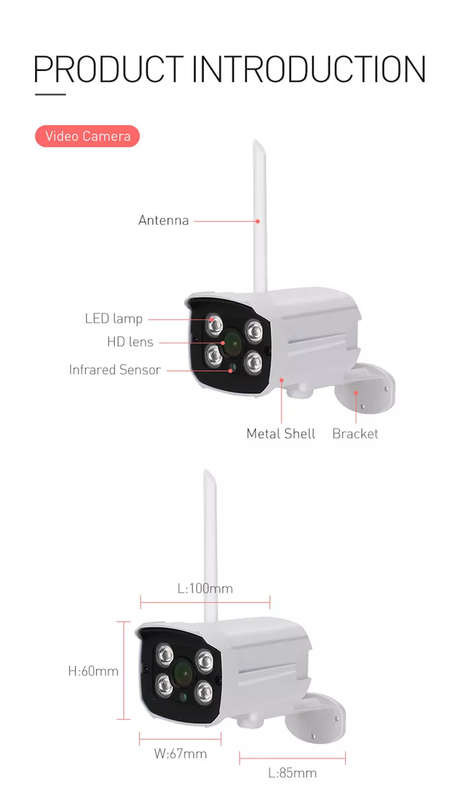 Smart Life Tuya NVR CCTV Camera Kit w/ 4 Outdoor 5MP Cameras & Audio