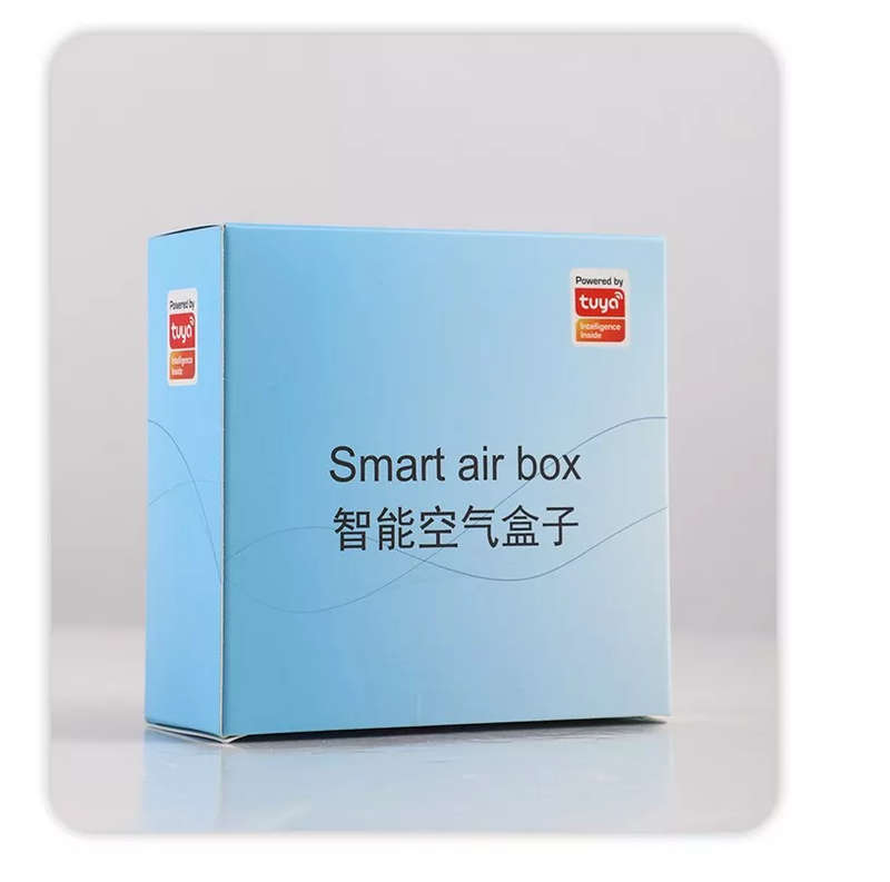 Smart Life Tuya WIFI Air Quality Monitor CO2 VOC Formaldehyde Temperature Humidity Sensor Detector