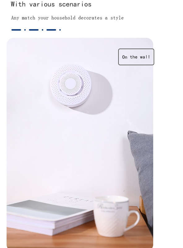 Smart Life Tuya WIFI Air Quality Monitor CO2 VOC Formaldehyde Temperature Humidity Sensor Detector