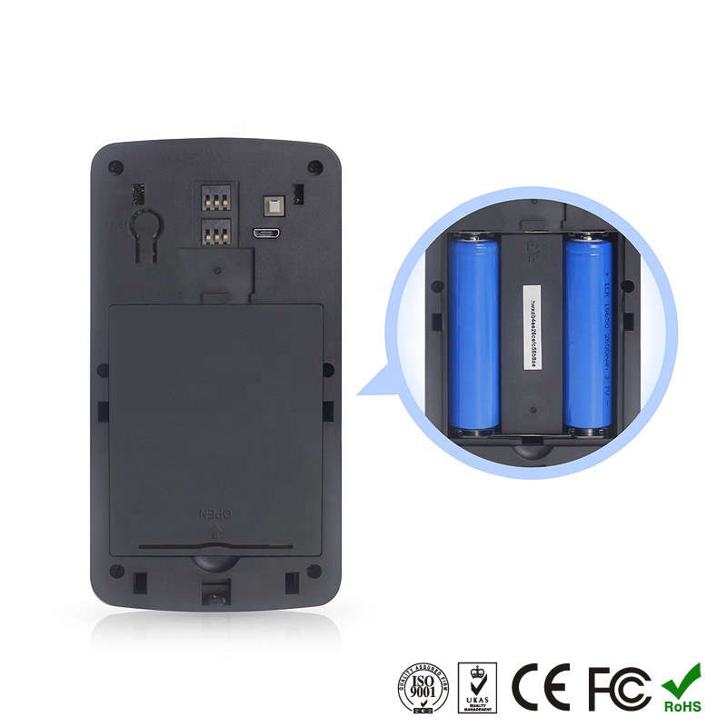 WIFI Control Smart Life Tuya HD Video Doorbell with Chime Speaker