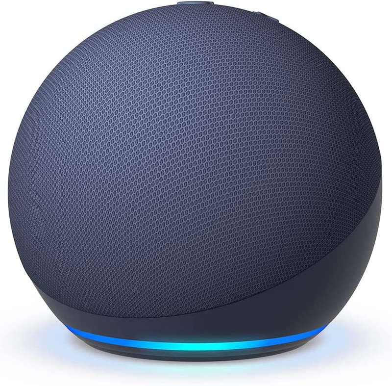 All-New Echo Dot (5th Gen, 2022 release) | Smart speaker with Alexa | Deep Sea Blue *Open Box*